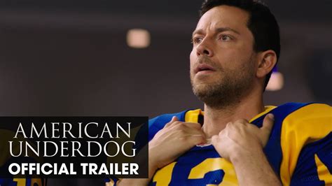 american underdog bdscr|AMERICAN UNDERDOG Trailer (2021) Zachary Levi, .